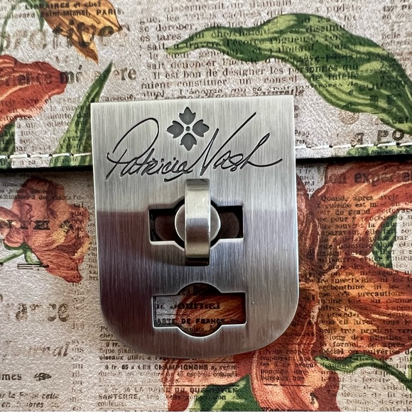 NWT PATRICIA NASH CARISBROOKE CROSSBODY SATCHEL HANDBAG LEATHER - Picture 2 of 8